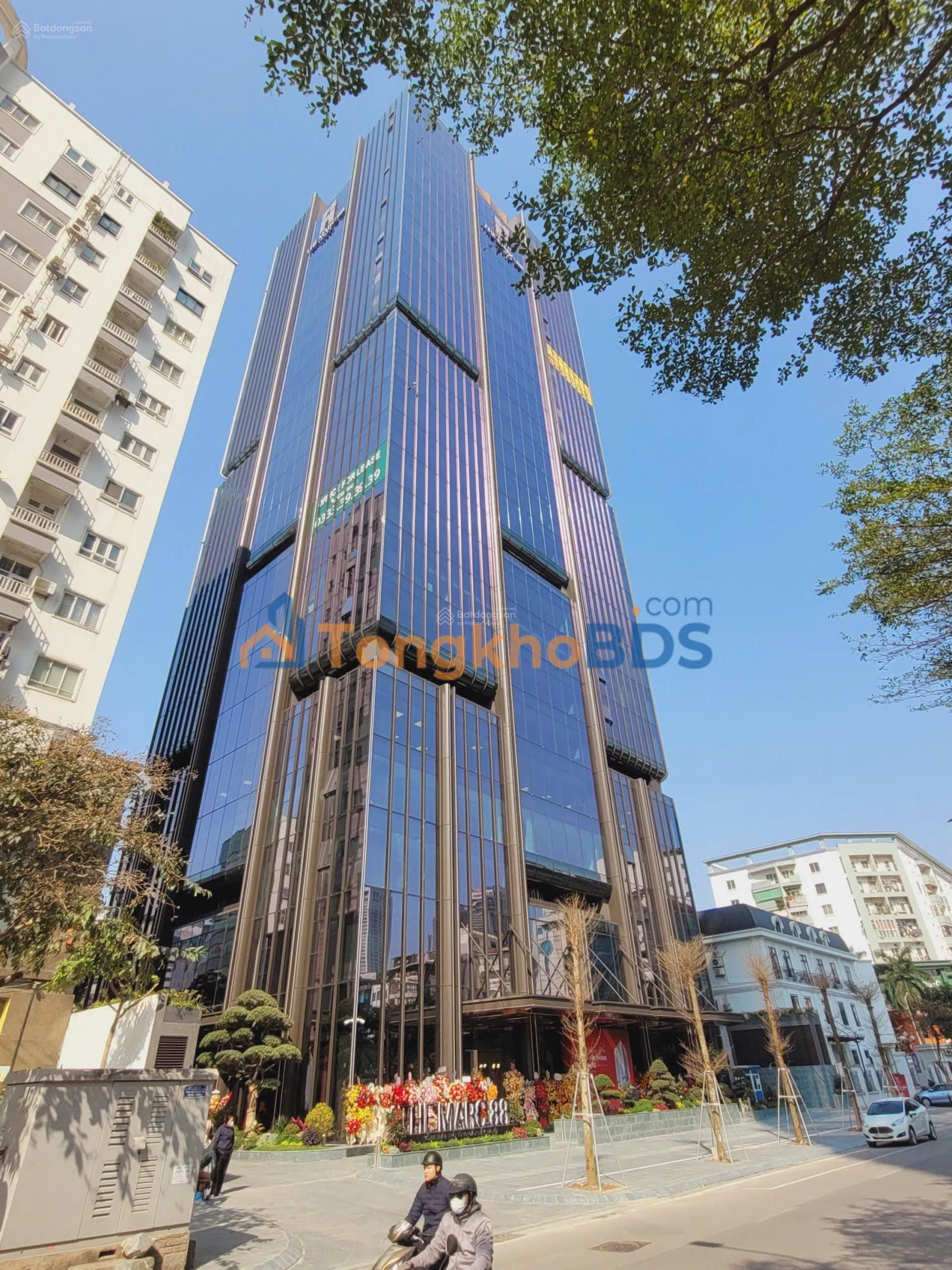 Văn phòng The Marc 88 Trần Thái Tông 500m² 250 triệu - Hạng A sẵn sàng làm việc
