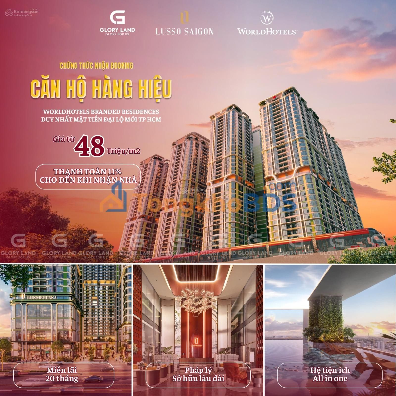 Căn hộ La Pura Bình Dương 54m² giá 2,7 tỷ - View đẹp sẵn vào ở