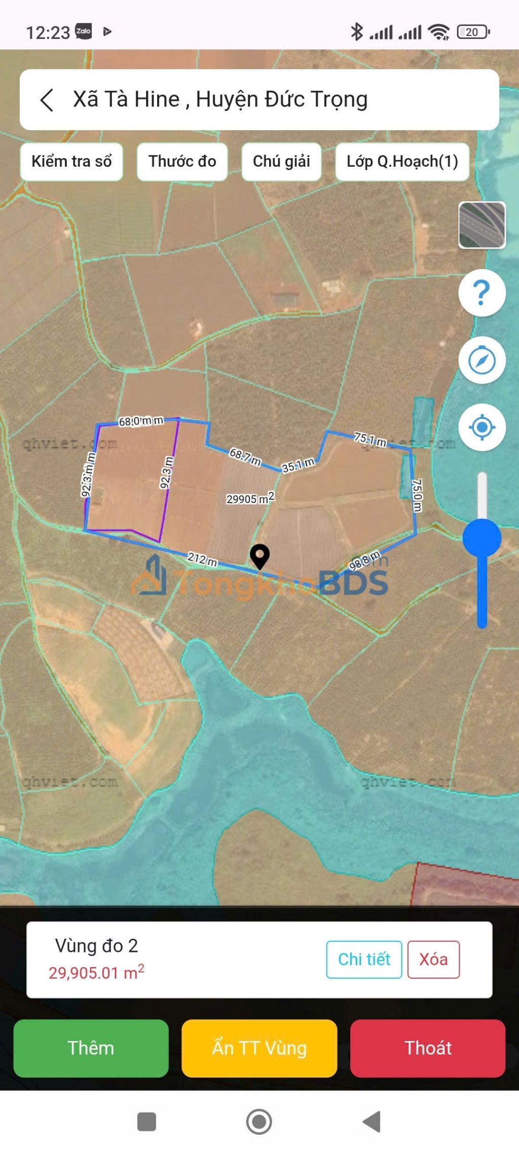 Đất nền Tà Hine Đức Trọng 3ha 19.5 tỷ - Sổ đỏ chính chủ