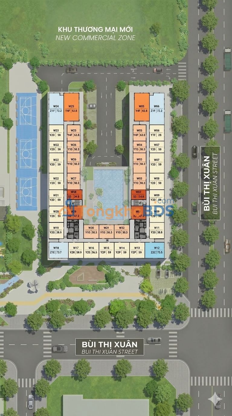 Căn hộ The NEST Bình Dương 195m² 8.14 tỷ View đẹp