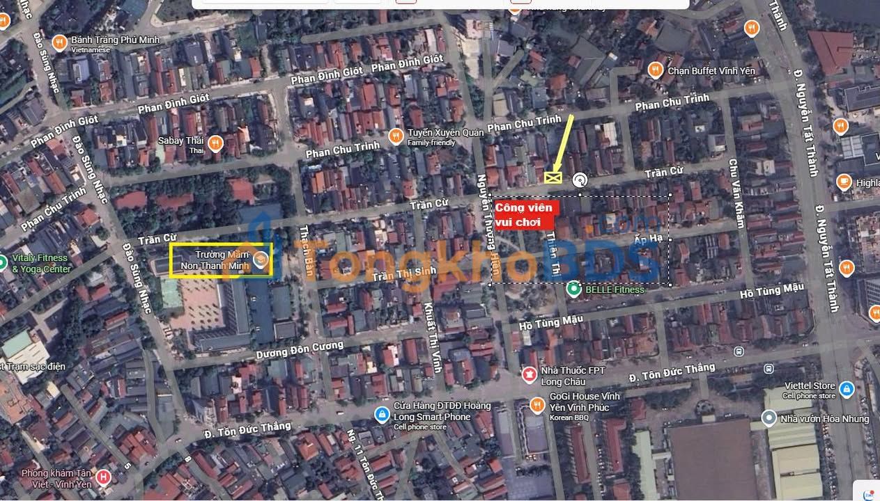 Đất nền Trần Cừ Khai Quang 162m² 7 tỷ - Sổ đỏ chính chủ