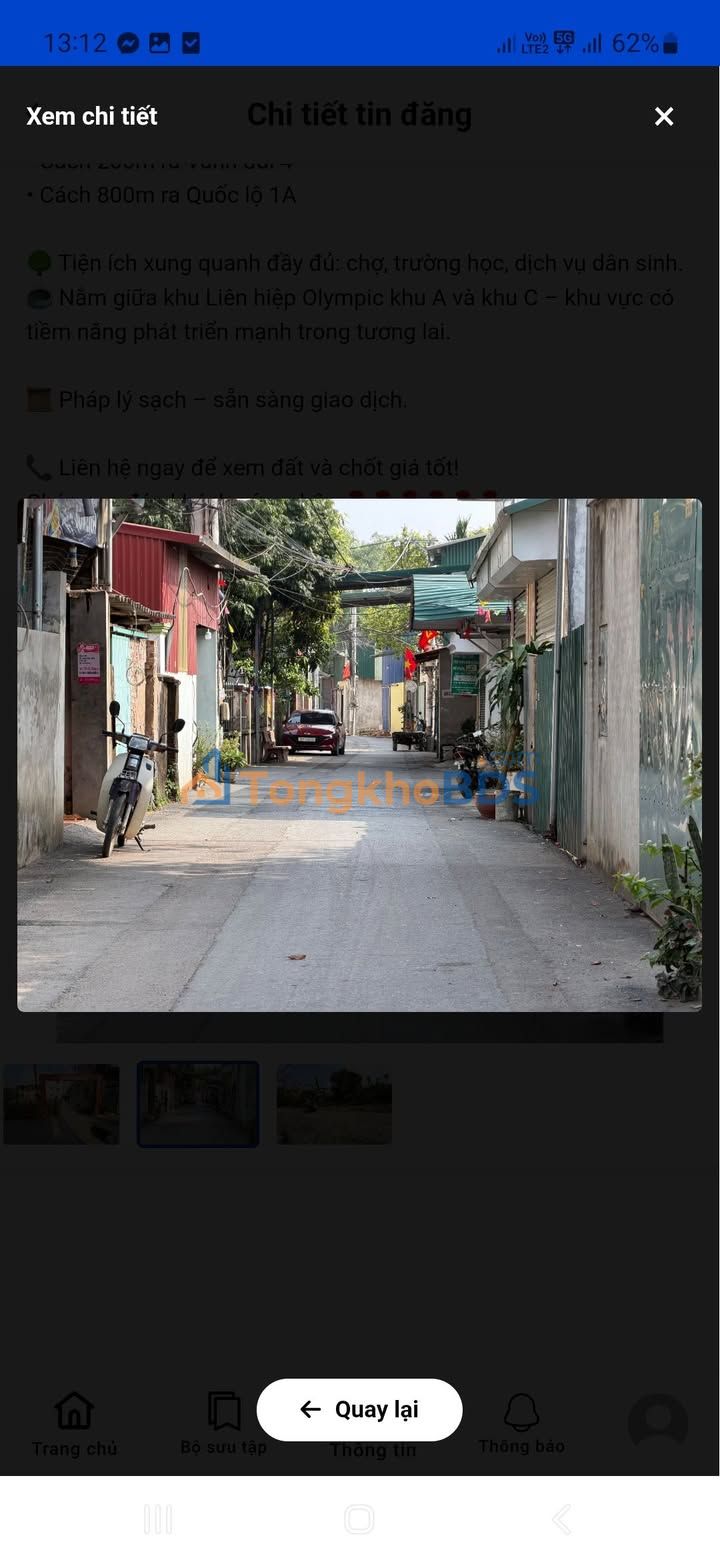 Đất nền Khánh Hà Thường Tín 46m² giá thỏa thuận - Sổ đỏ chính chủ