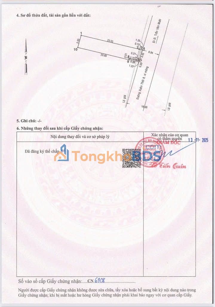 Đất nền Xuân Thới Đông 125m² dưới 4 tỷ - Đường to ô tô