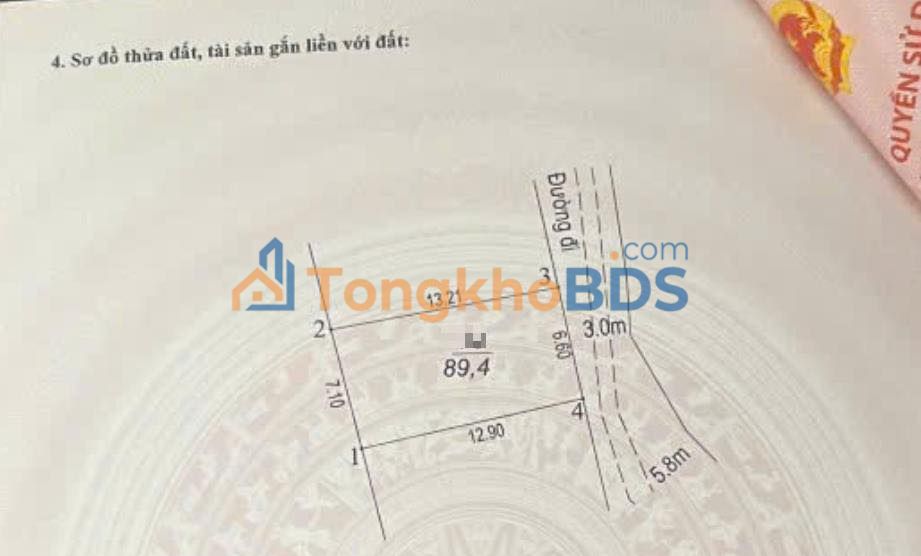 Đất nền Trần Phú Chương Mỹ 95m² giá 1 tỷ - Sổ đỏ chính chủ