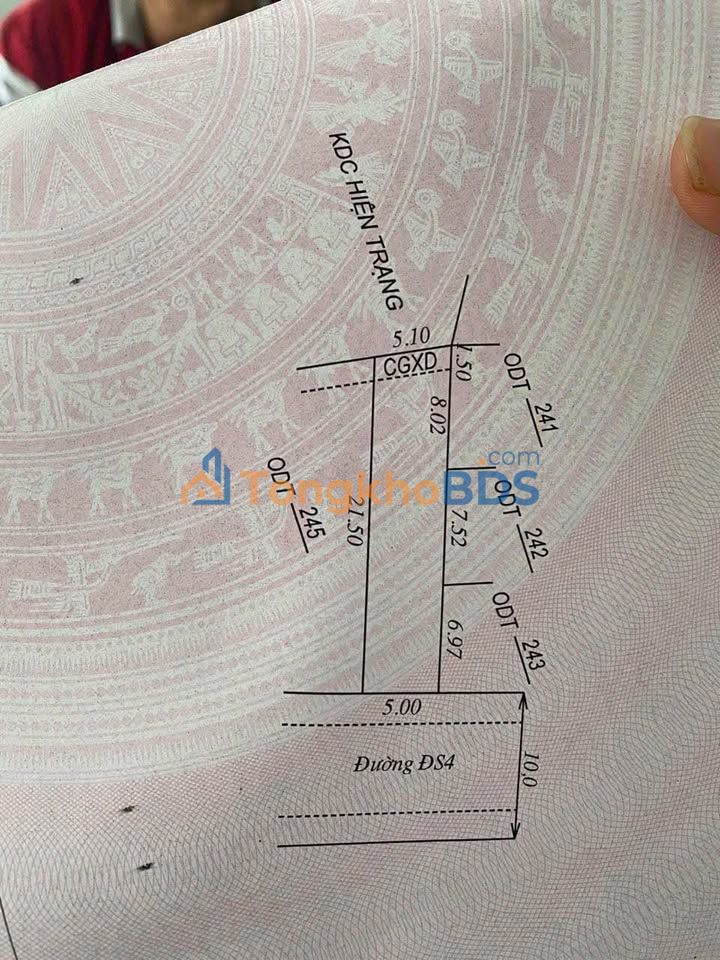 Đất nền Tuy Phước 110m² 1,52 tỷ - Sổ đỏ chính chủ