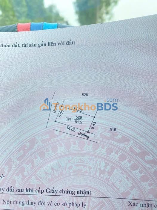 Đất nền Hồng Phong 92m² 6xx triệu - Sổ đỏ chính chủ