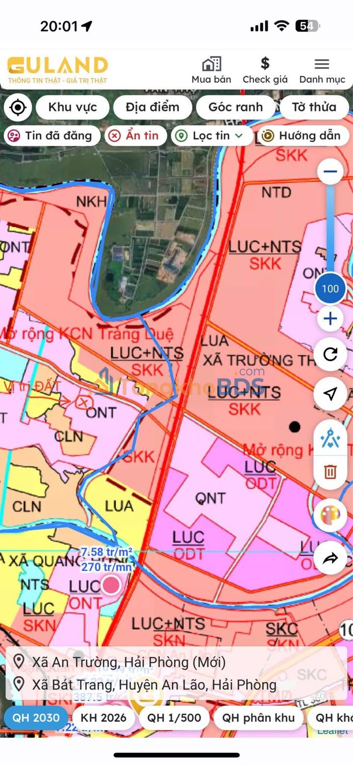 Đất nền An Lão 73m² 1.8 tỷ - Sổ đỏ chính chủ