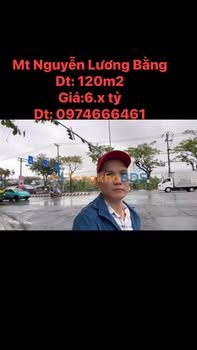 Nhà mặt tiền Nguyễn Lương Bằng 120m² 6 tỷ - Mặt tiền kinh doanh