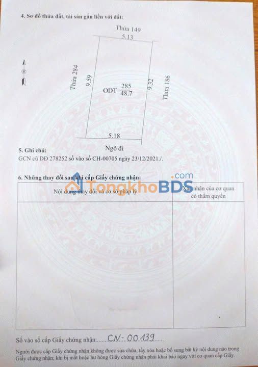 Đất nền Phường Việt Hoà, TP Hải Dương 49m² - Sổ đỏ chính chủ