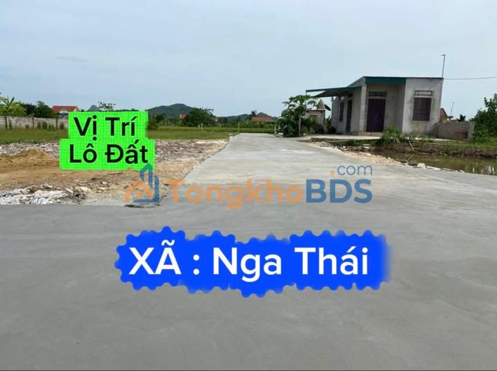 Đất nền Nga Thái 110m² 350 triệu - Giá tốt hiếm có