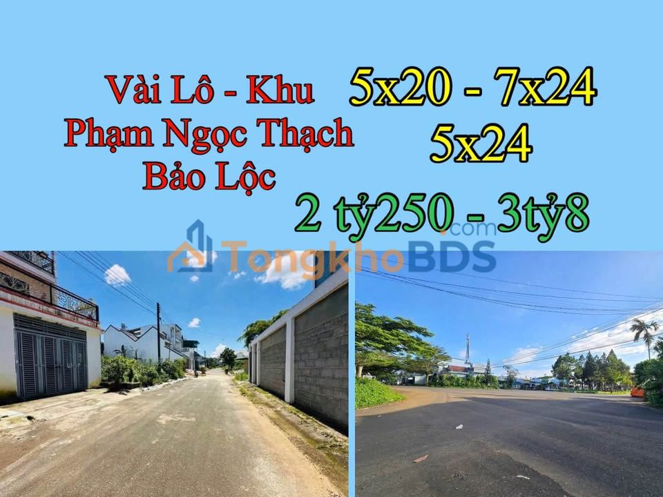 Đất nền Phường Lộc Phát Bảo Lộc 100m² 2.25 tỷ - Sổ đỏ