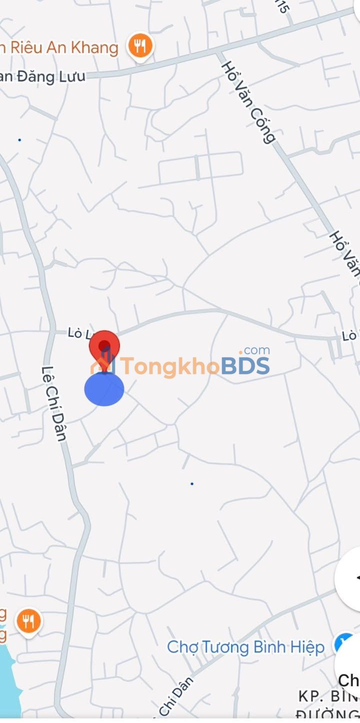 Đất nền Tương Bình Hiệp 580m² 5,1 tỷ - Sổ hồng chính chủ