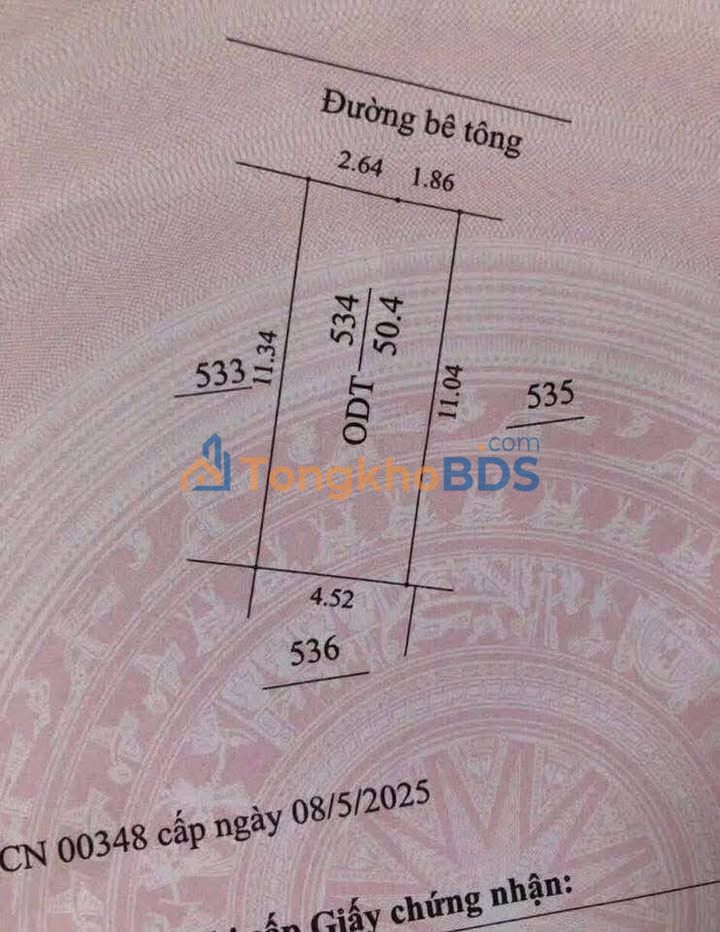 Đất Nguyễn Phi Khanh Hải Dương 50m² 1 tỷ - Sổ hồng chính chủ