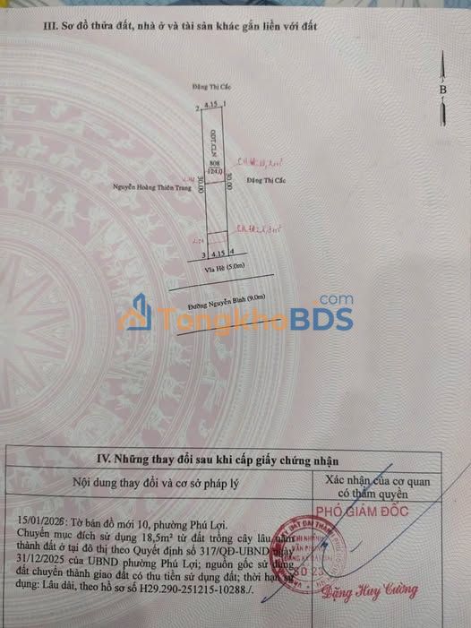 Nhà Mặt Tiền KD Nguyễn Bình, Phú Lợi, Thủ Dầu Một - 124m² Giá Tốt