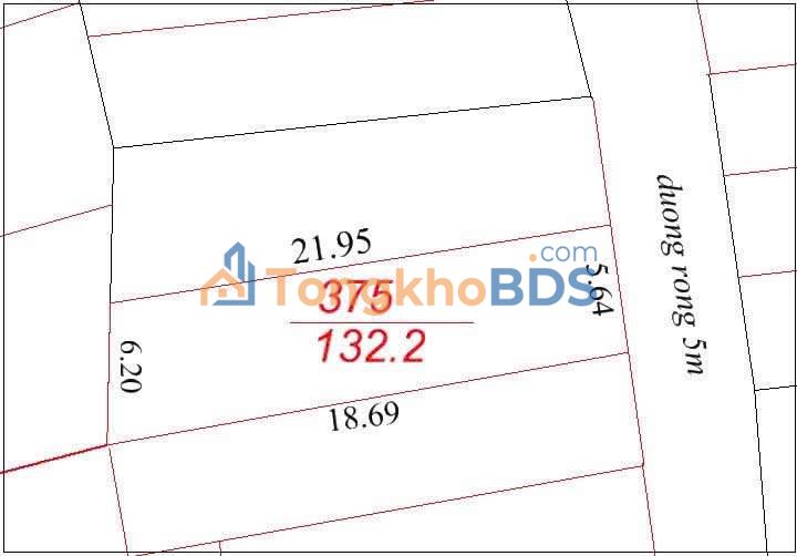 Đất nền Xóm Yên Vinh Vinh 132m² giá 3.69 tỷ - Sổ đỏ chính chủ