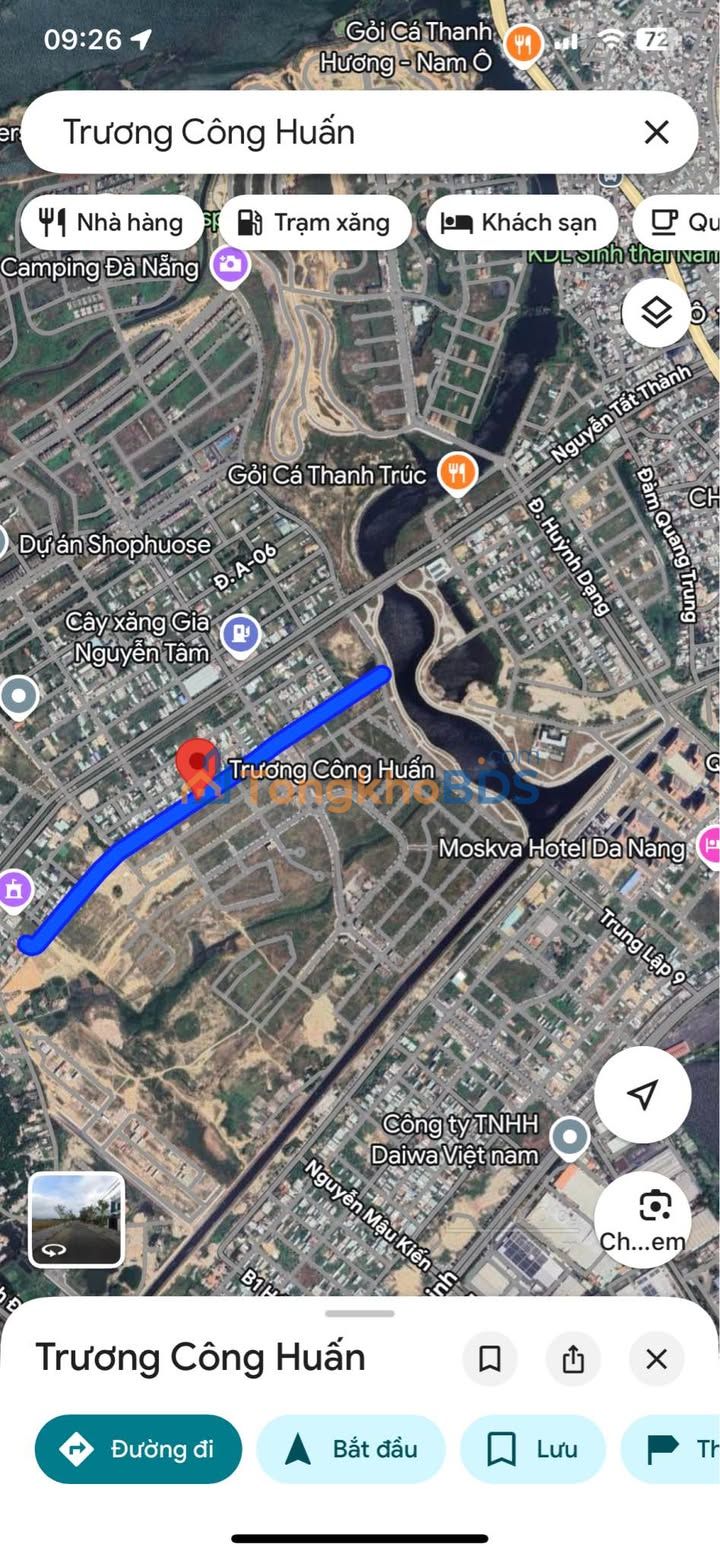 Đất Mặt Tiền Trương Công Huấn, Đà Nẵng - 100m² Kinh Doanh Đắc Lợi