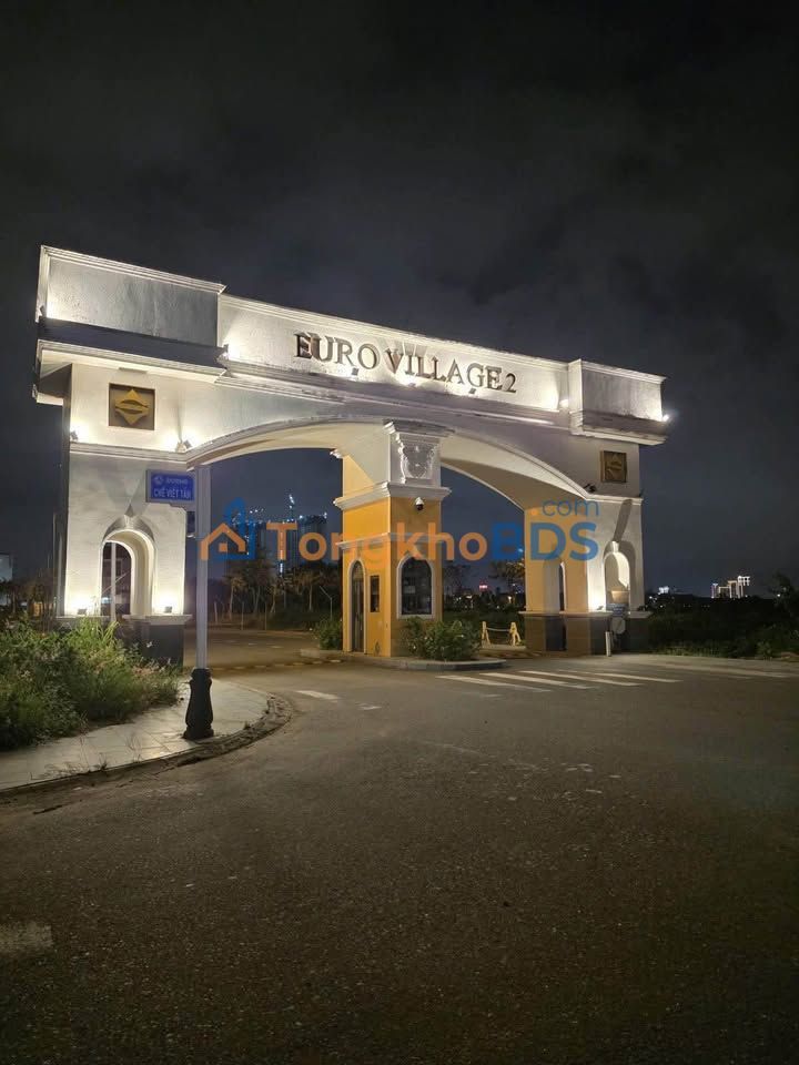 Đất nền Euro Villa 2 Hòa Xuân 416m² 48,256 tỷ - Sổ đỏ chính chủ