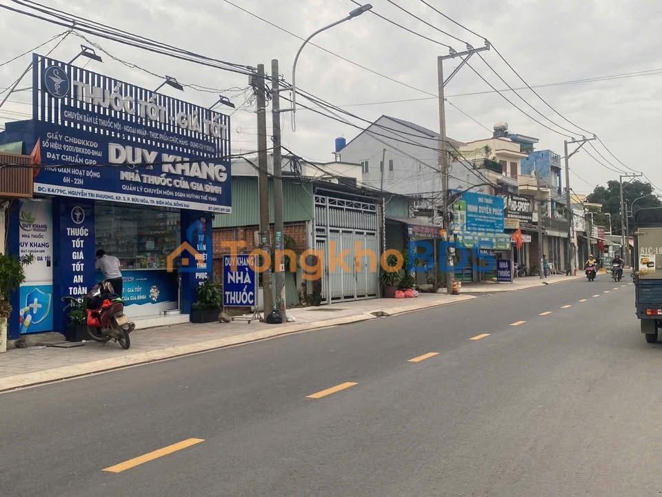 Nhà phố Nguyễn Tri Phương Bửu Hòa 140m² giá 6.5 tỷ - Mặt tiền kinh doanh sẵn sàng vào ở