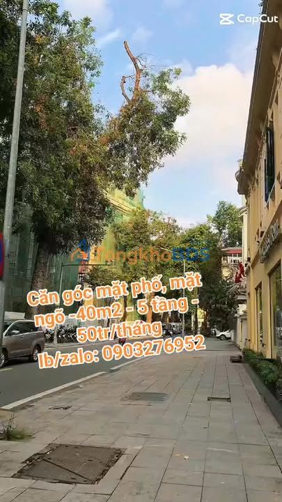 Cho thuê nhà mặt phố lô góc Hoàn Kiếm - Kinh doanh đắc lợi ngay cạnh Nhà Hát Lớn