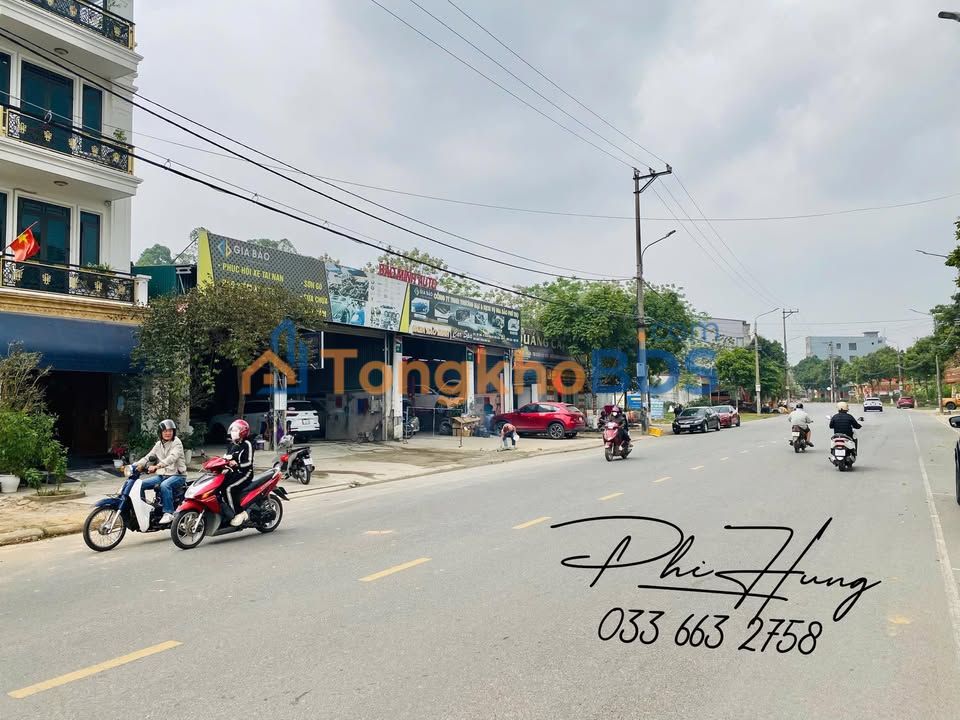 Đất nền Nguyễn Du Phú Thọ 100m²/ô - Sổ đỏ chính chủ