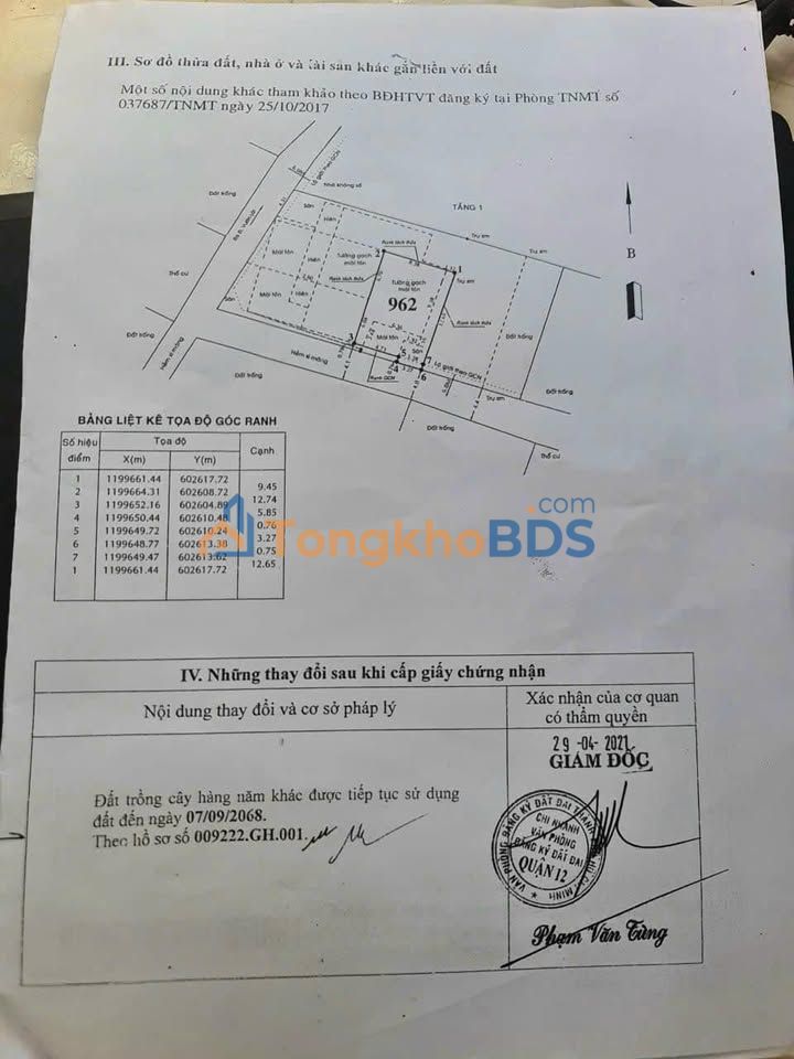 Đất nền An Phú Đông Q12 120m² giá 6.6 tỷ - Xây dựng tự do