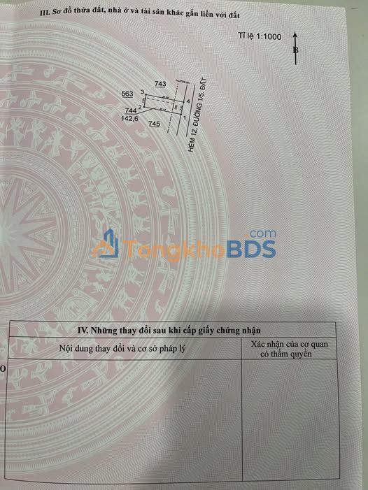 Đất Thị trấn Phước Vĩnh 140m² 1.15 tỷ - Sổ đỏ chính chủ