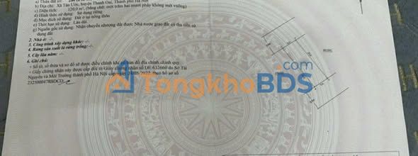 Đất nền Tri Lễ Thanh Oai 120m² 720 triệu - Tiềm năng tăng giá