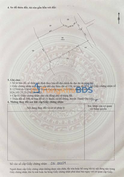 Đất nền Đỗ Động, Thanh Oai 240m² 1.2 tỷ - Sổ đỏ chính chủ