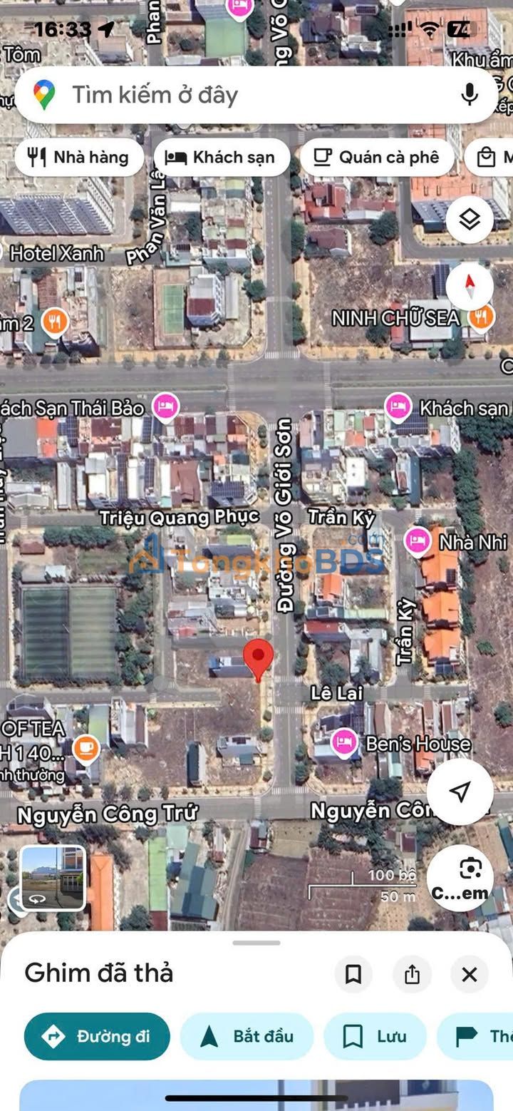 Đất Võ Giới Sơn Phan Rang 187m² 8 tỷ - Đường to ô tô