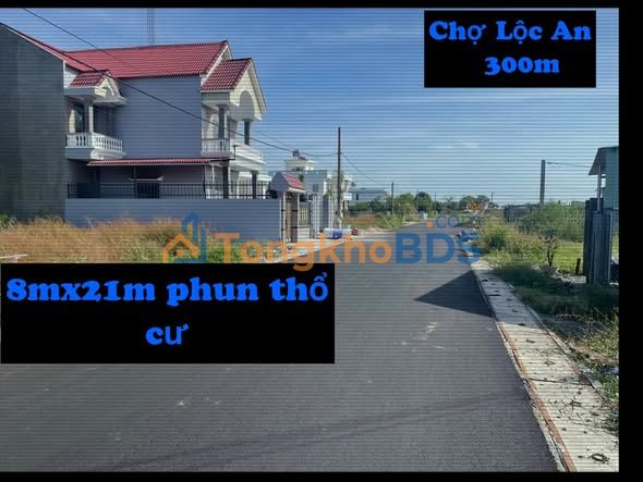 Đất nền Lộc An Đất Đỏ 168m² 2.3 tỷ - Đất thổ cư 100%