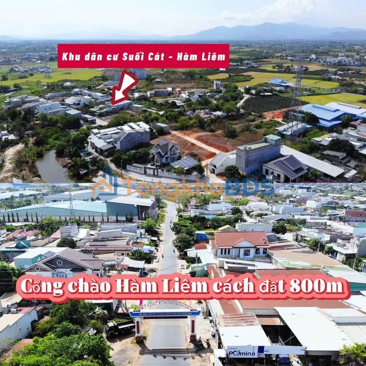 Đất nền Hàm Thắng 179m² 1.432 tỷ - Sổ đỏ chính chủ