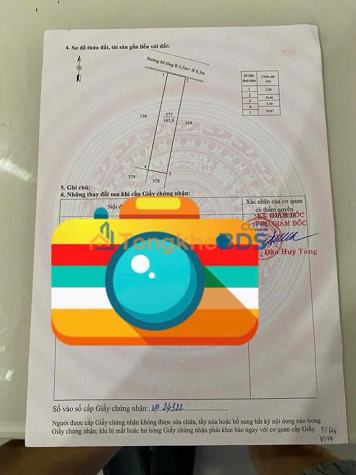 Đất nền Nam Phước 165m² 779 triệu - Sổ đỏ chính chủ