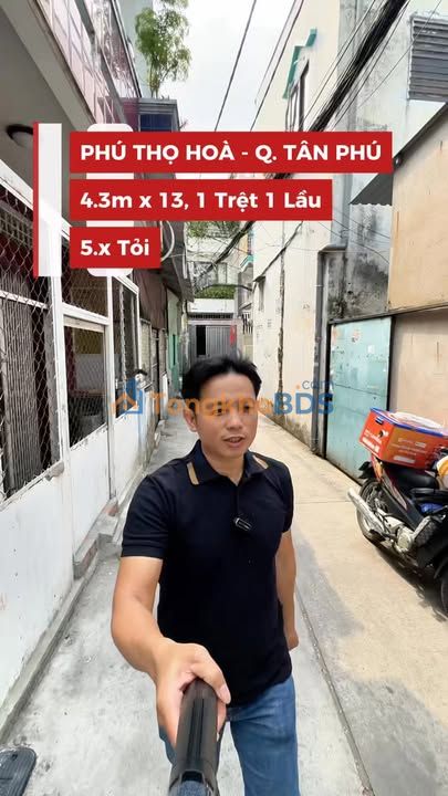 Nhà Phú Thọ Hòa Tân Phú 46m2 5.1 tỷ - Sẵn sàng ở ngay