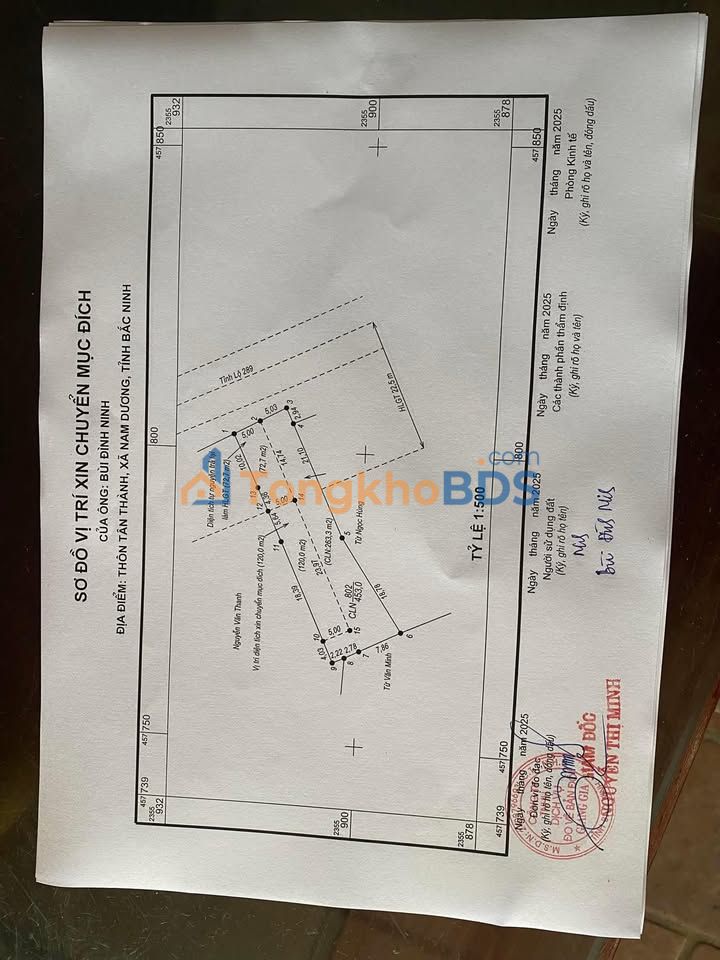 Đất nền Nam Dương 120m² thỏa thuận - Sổ đỏ chính chủ