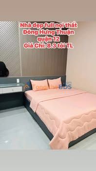 Nhà Phố 4 Tầng Full Nội Thất MT Nguyễn Văn Quá, Q12 - 8.3 Tỷ