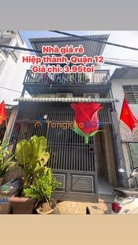 Nhà Quận 12 Hiệp Thành City 48m² 3,98 tỷ - Chính chủ bán