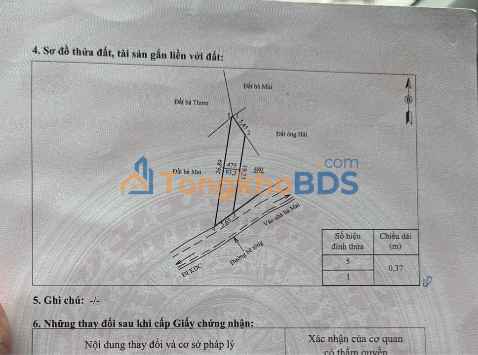 Bán Đất Nông Tiến 93m² Giá 6xx Triệu - Sổ Đỏ Chính Chủ