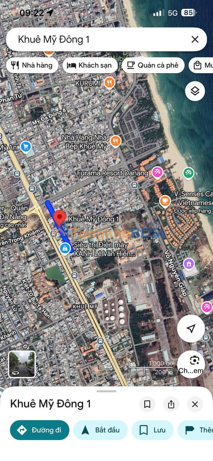 Đất nền Khuê Mỹ Đà Nẵng 115m² 15.4 tỷ - Sổ đỏ chính chủ