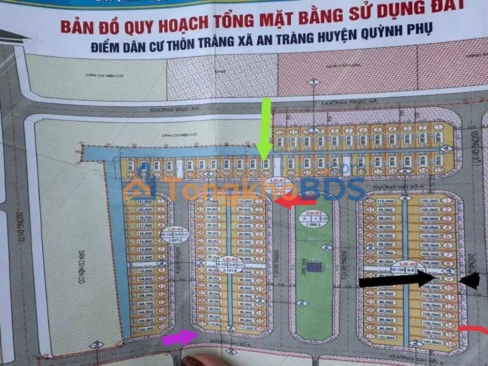 Đất nền An Tràng Quỳnh Phụ 96m² thỏa thuận - Sổ đỏ chính chủ