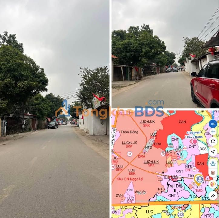 Đất cho thuê Thôn Tân Lập 200m² - Sổ đỏ chính chủ