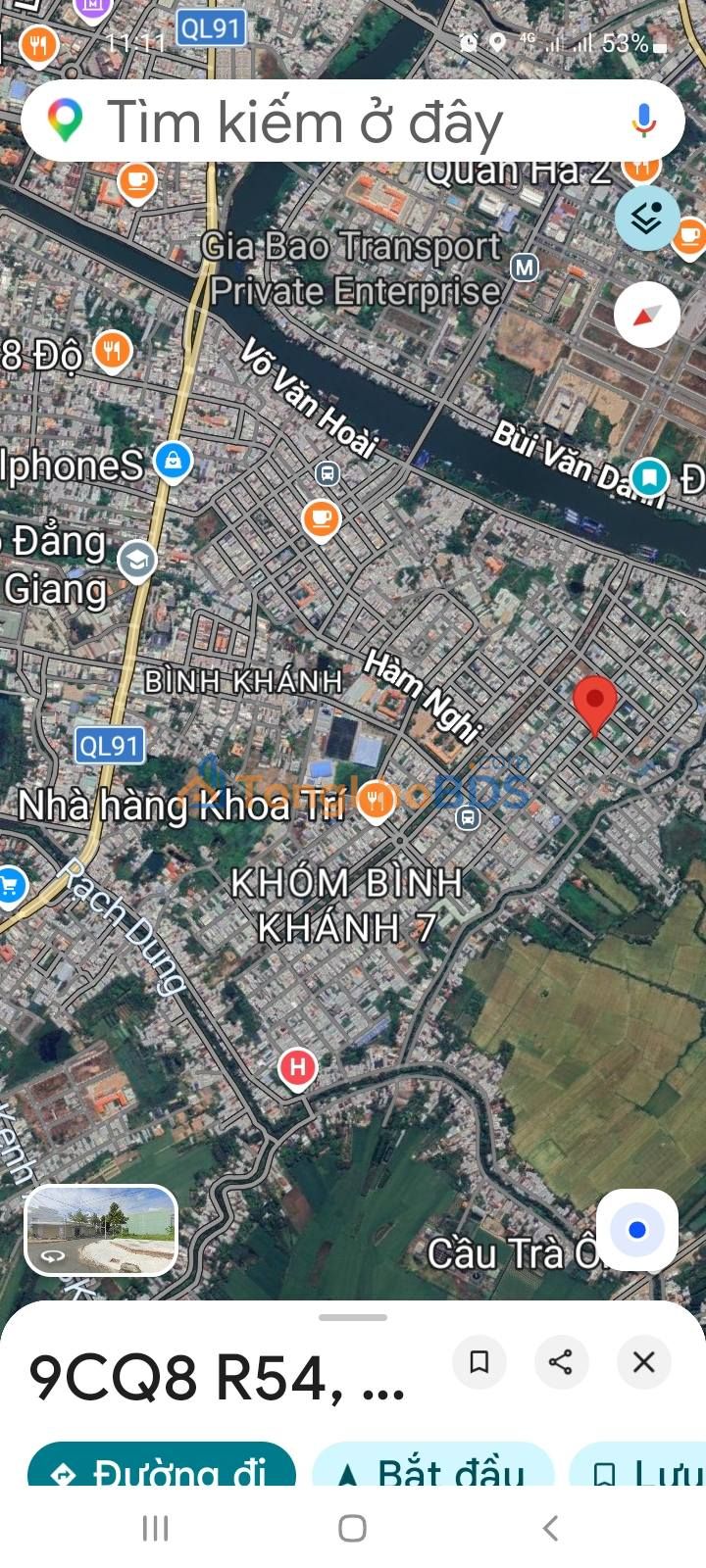 Đất nền Long Xuyên 220m² 6,2 tỷ - Sổ đỏ chính chủ