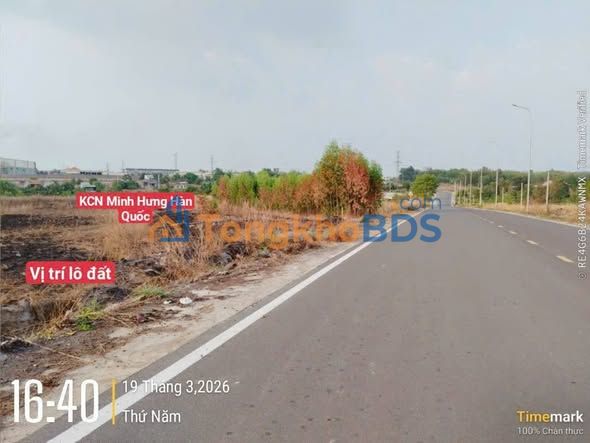 Đất Minh Đức Hớn Quản 988m² 7xx triệu - Sổ đỏ chính chủ