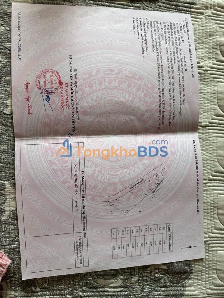 Đất nền Tân Dân Đức Thọ 700m² 800 triệu - Giá đầu tư tốt