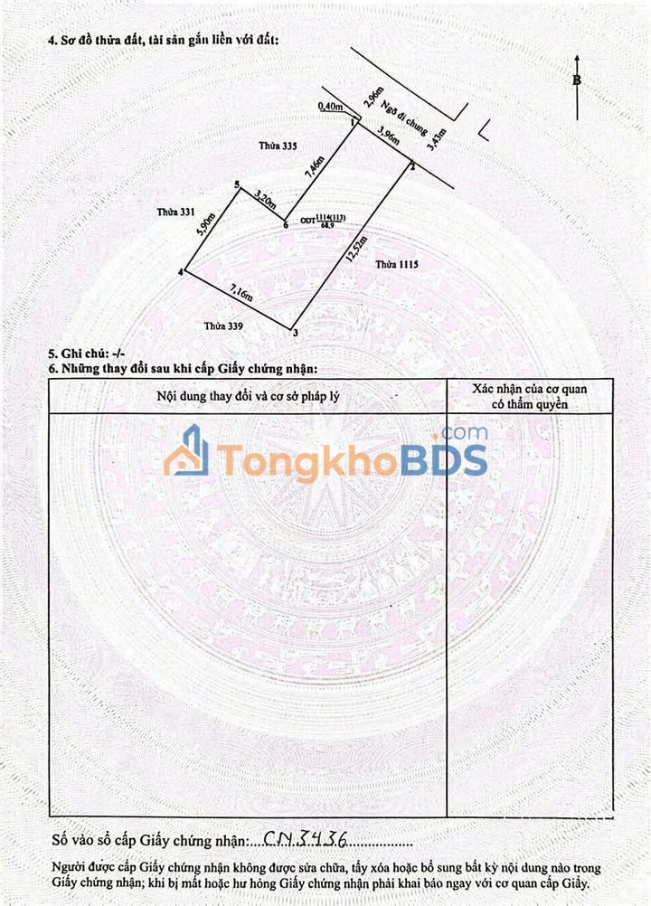 Đất Nguyễn Công Hòa Ngô Quyền 70m² 4.35 tỷ - Đường ô tô