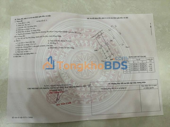 Nhà FLC Sa Đéc 90m² giá 3 tỷ - Chính chủ bán sẵn sàng ở