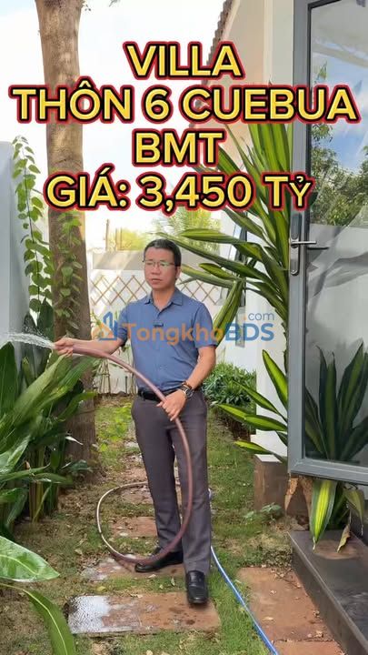 Townhouse Thôn 6 Cưebua Buôn Ma Thuột 143m² 3.45 tỷ - Cho thuê ngay