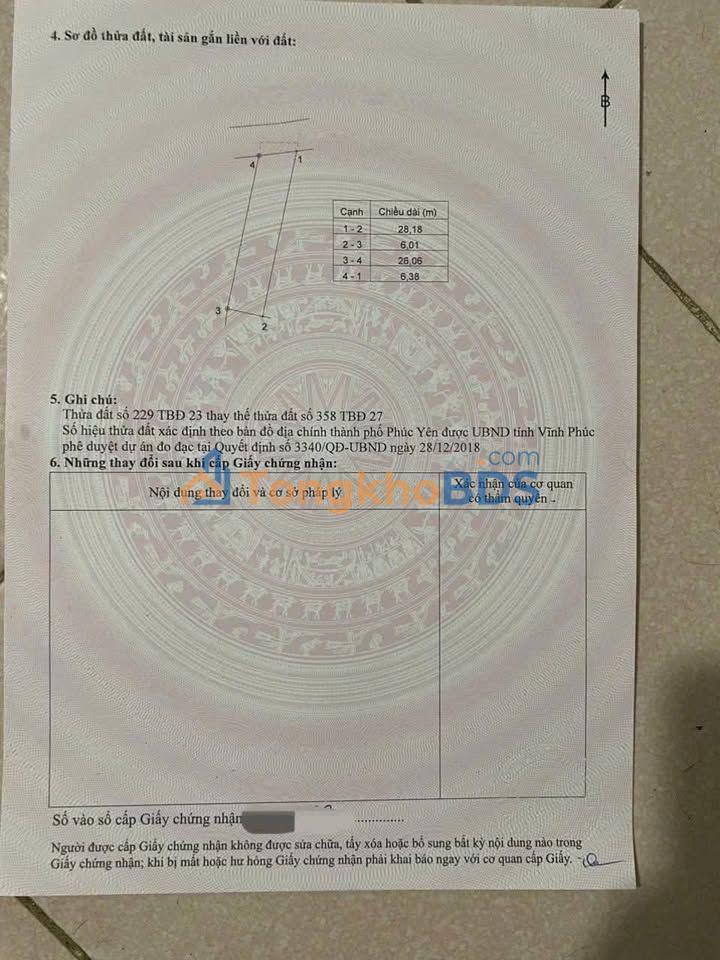 Đất Xuân Hoà Phúc Yên 163m² giá 1x triệu/m² - Chính chủ bán