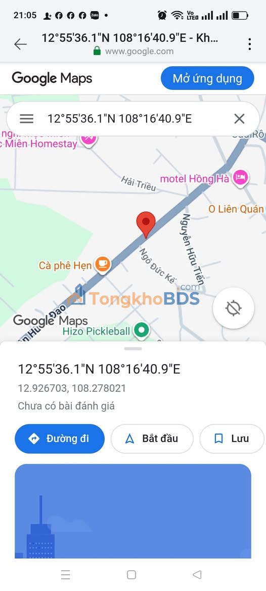 Nhà mặt tiền Trần Hưng Đạo Buôn Hồ 175m²/1.3 tỷ - Vị trí đẹp