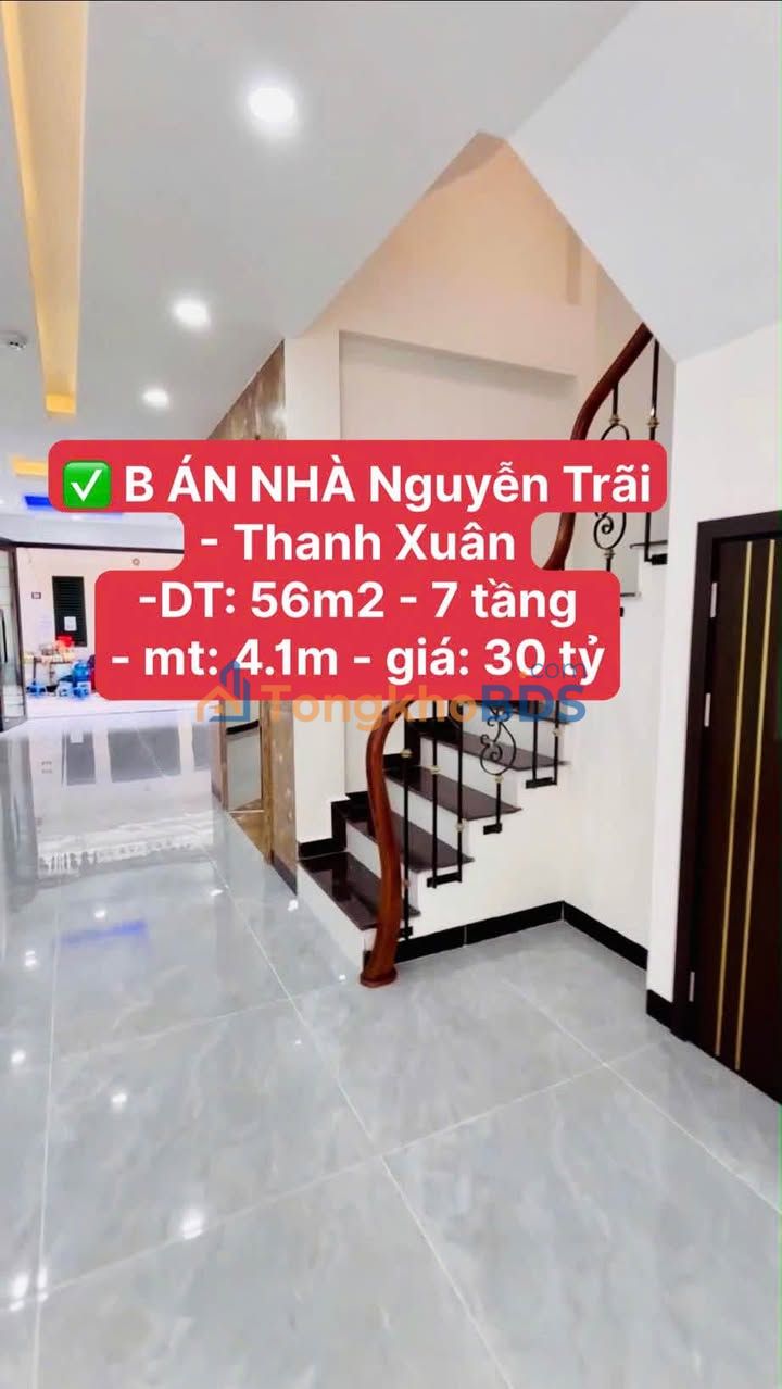 Nhà riêng Nguyễn Trãi Thanh Xuân 56m² 30 tỷ - Ô tô vào nhà