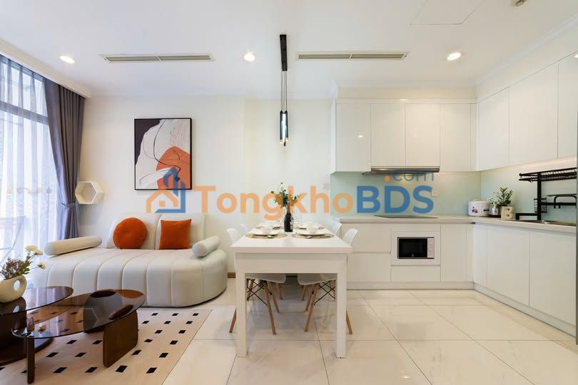 Căn hộ Vinhomes Central Park Bình Thạnh 54m² giá 6.8 tỷ - View sông, vào ở ngay